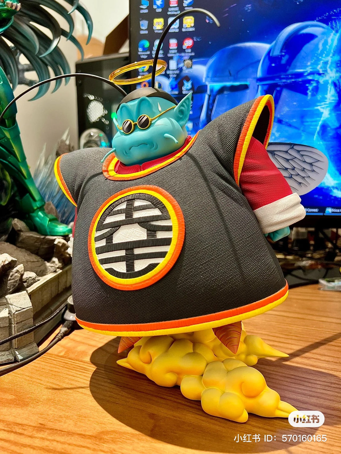 Dragon Ball Clouds Studio King Kaio Sama Resin Statue