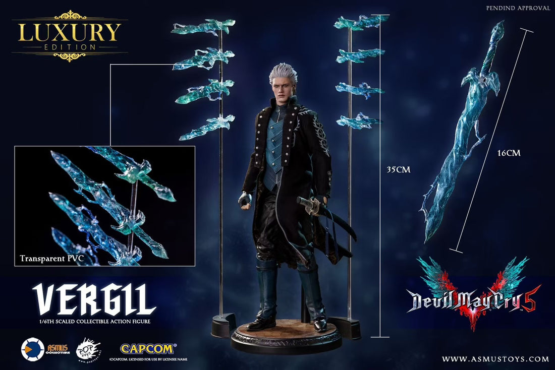 Devil May Cry Asmus Toys Vergil Licensed Action Figure
