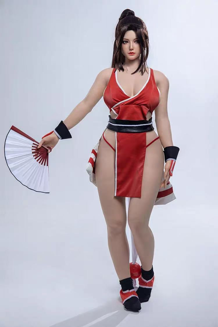 The King of Fighters EX Studio Shiranui Mai Sex Doll Silicone Articulated Statue