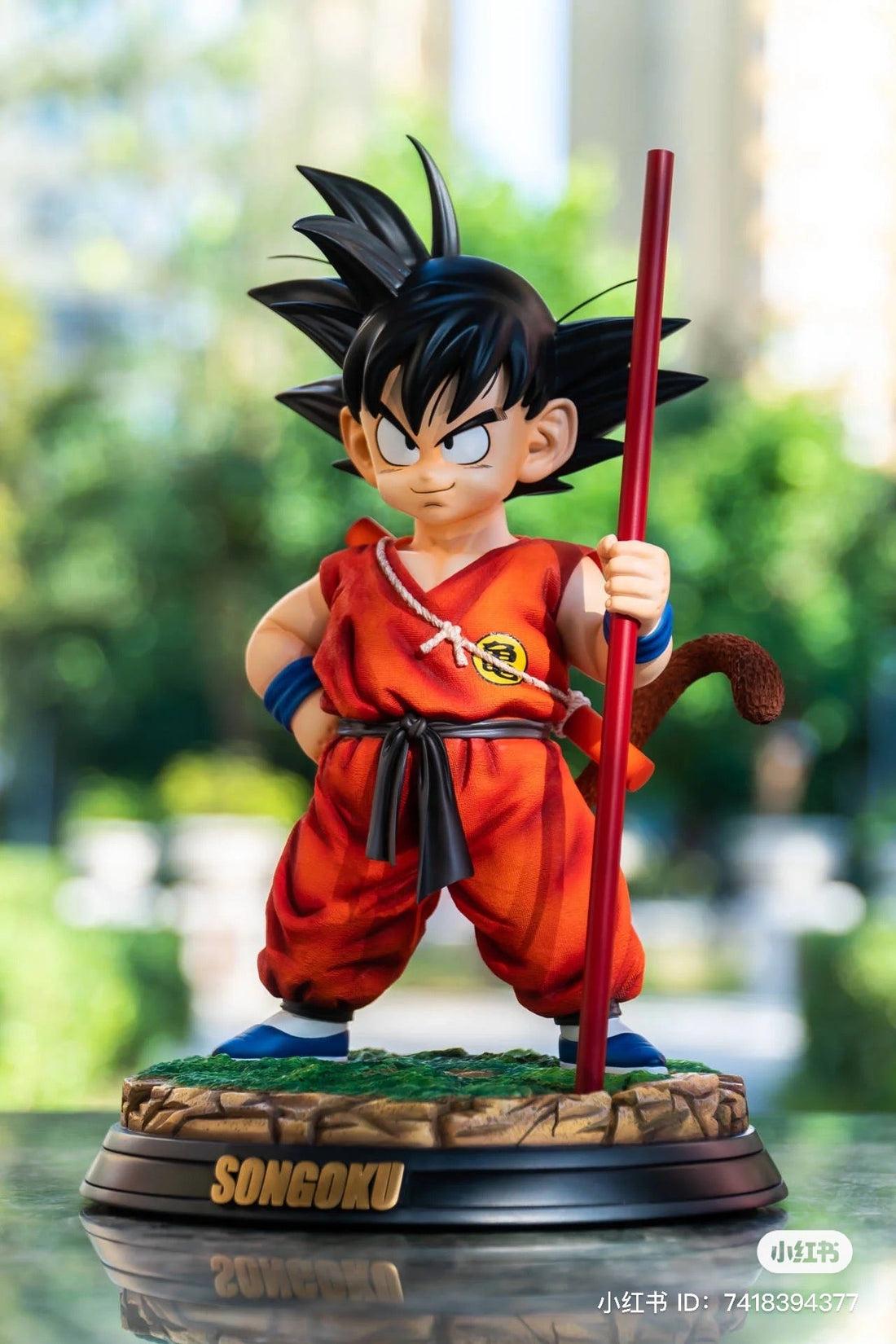 Dragon Ball Figure Class Standing Kid Goku Resin Statue