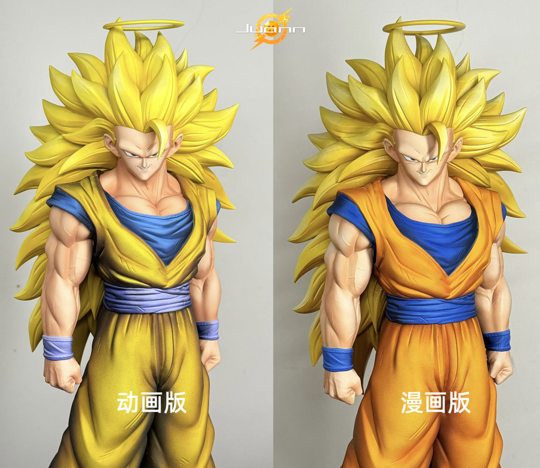 Dragon Ball Juann Studio Super Saiyan 3 Goku Resin Statue