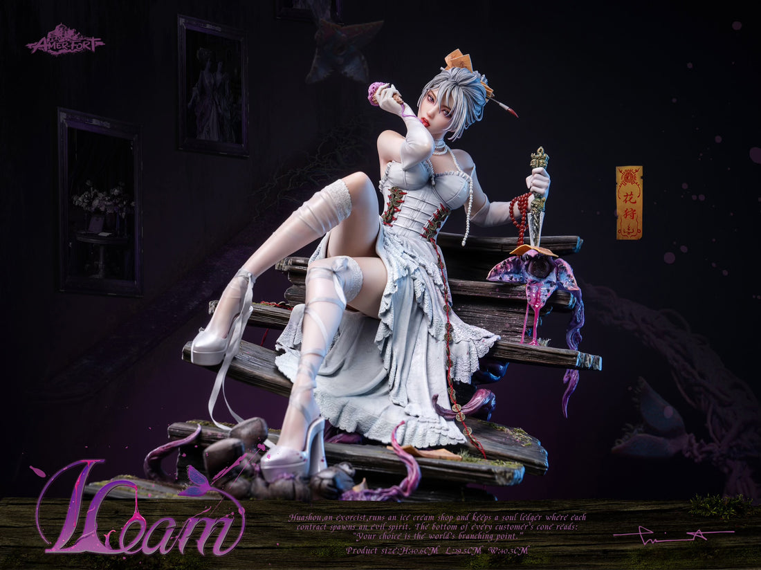 Original PiJi Studio AmerFort x LouLL Aroll HuaShou Licensed Resin Statue