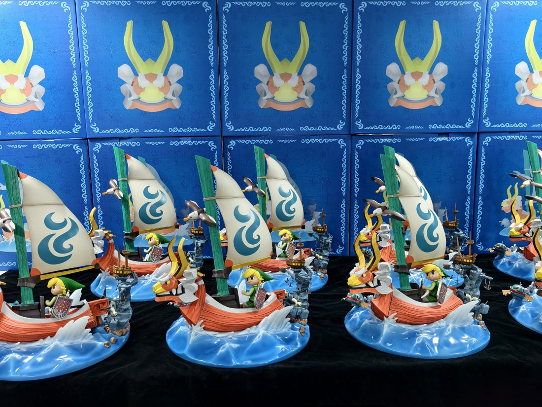 The Legend of Zelda Dream Studio King of Red Lions Diorama Resin Statue