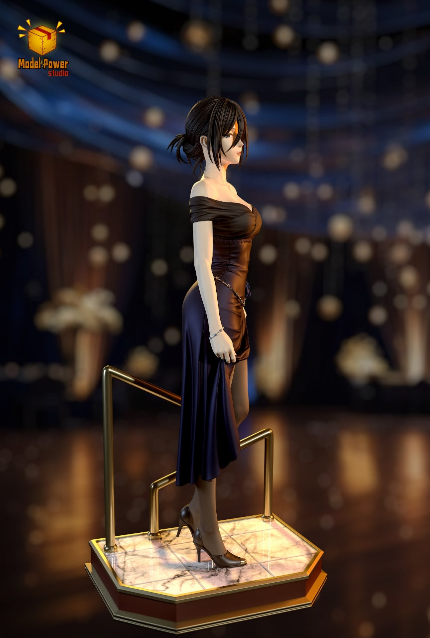 Attack on Titan Model Power Studio Mikasa Ackerman Resin Statue