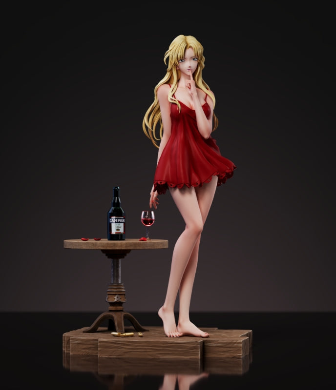 Detective Conan Strange Thief Studio Vermouth Resin Statue