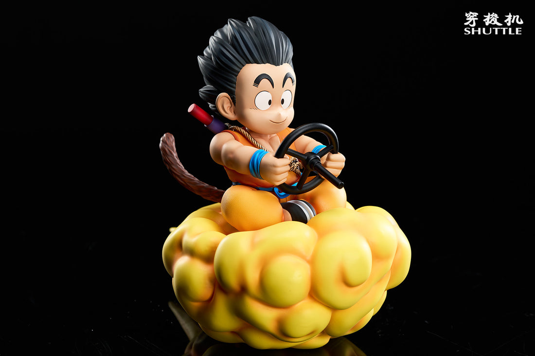 Dragon Ball Huttle Studio Kid Goku On The Cloud Resin Statue