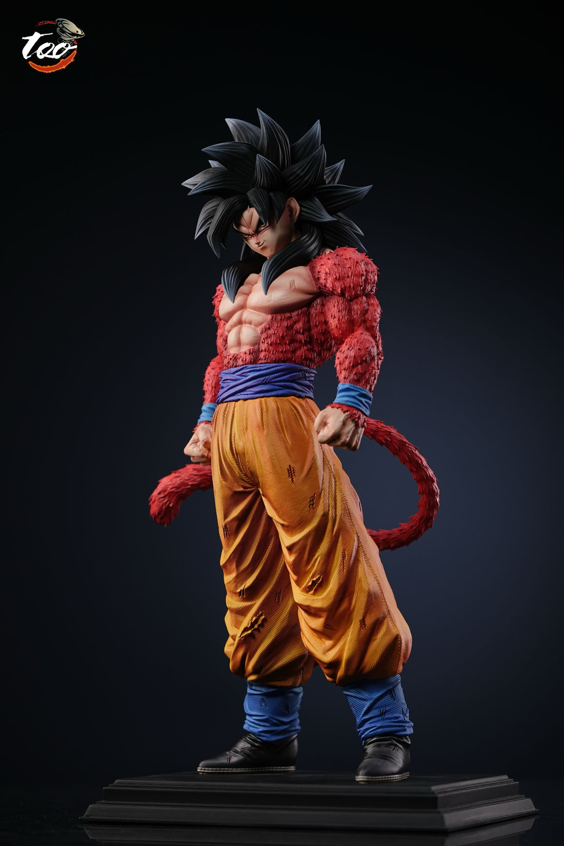 Dragon Ball Too Studio SS4 Goku Resin Statue