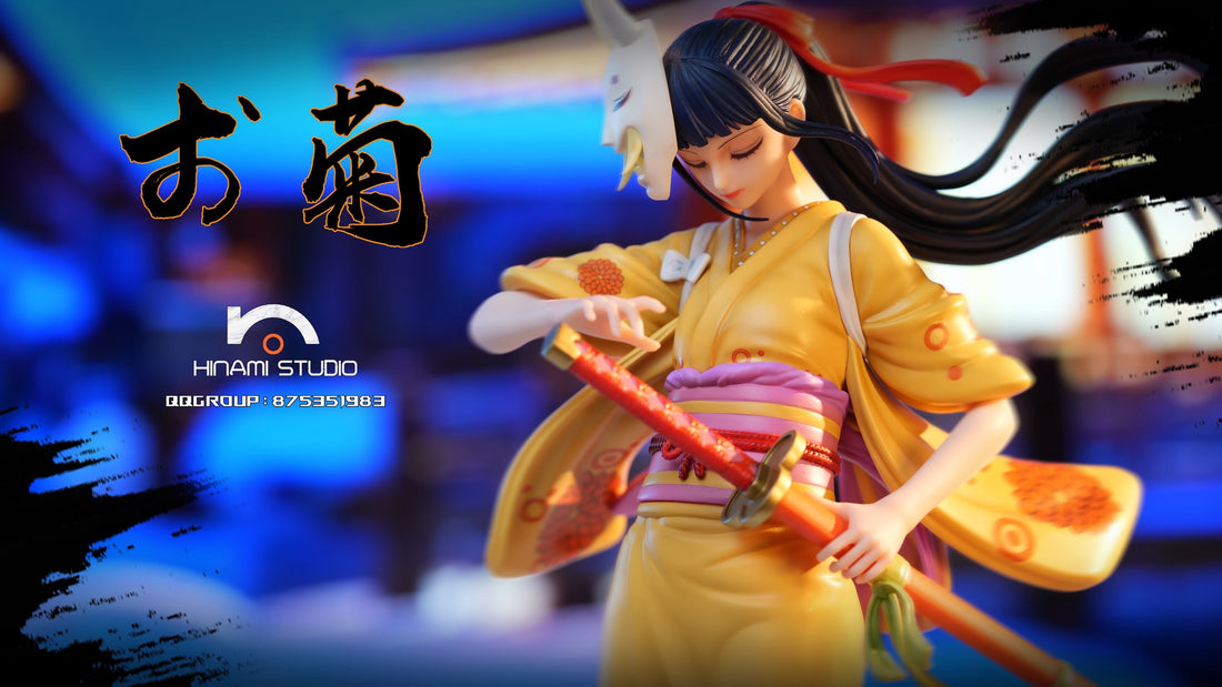 One Piece Hinami Studio Kikunojo Resin Statue