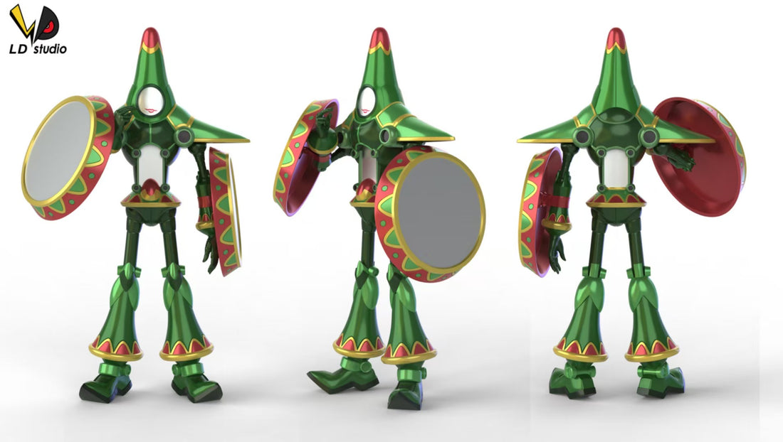 Digimon LD Studio Mercurymon Resin Statue