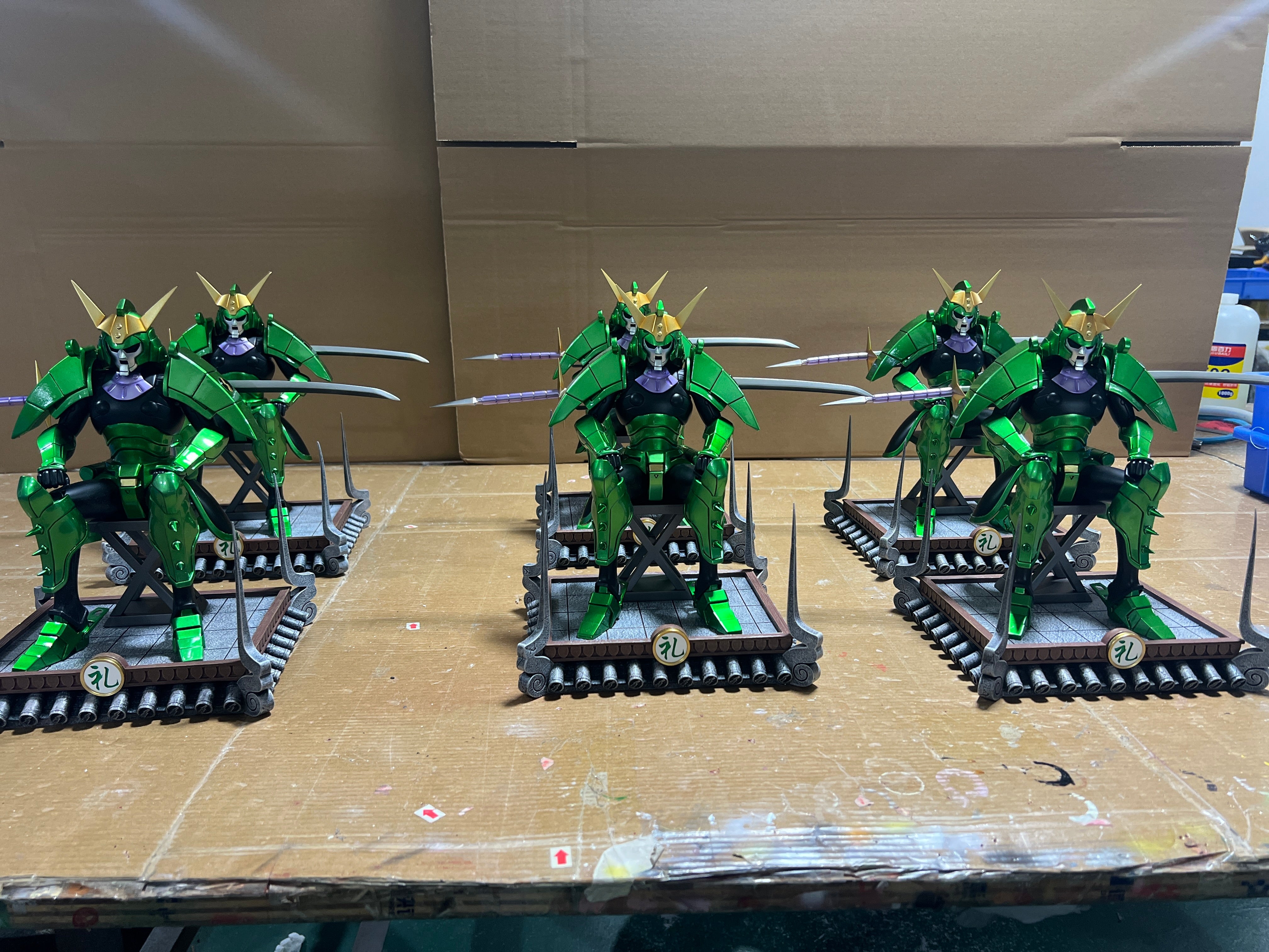 Ronin Warriors Hokuto Studio Korin X Bright Emperor X Black Ray