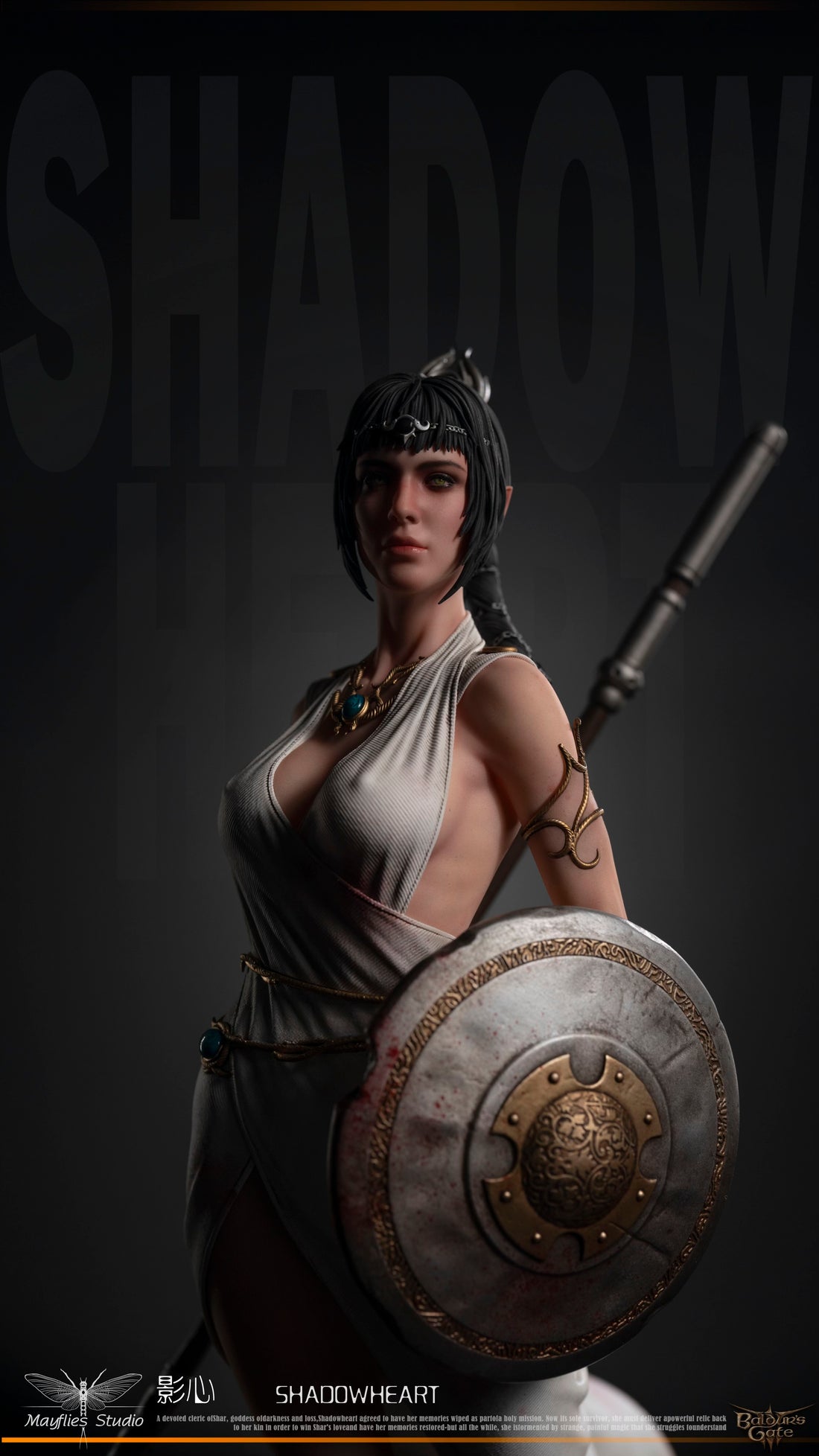 Baldurs Gate 3 Mayflies Studio Shadowheart Resin Statue