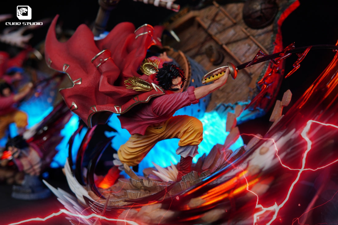 One Piece Cube Studio Gol D Roger Resin Statue