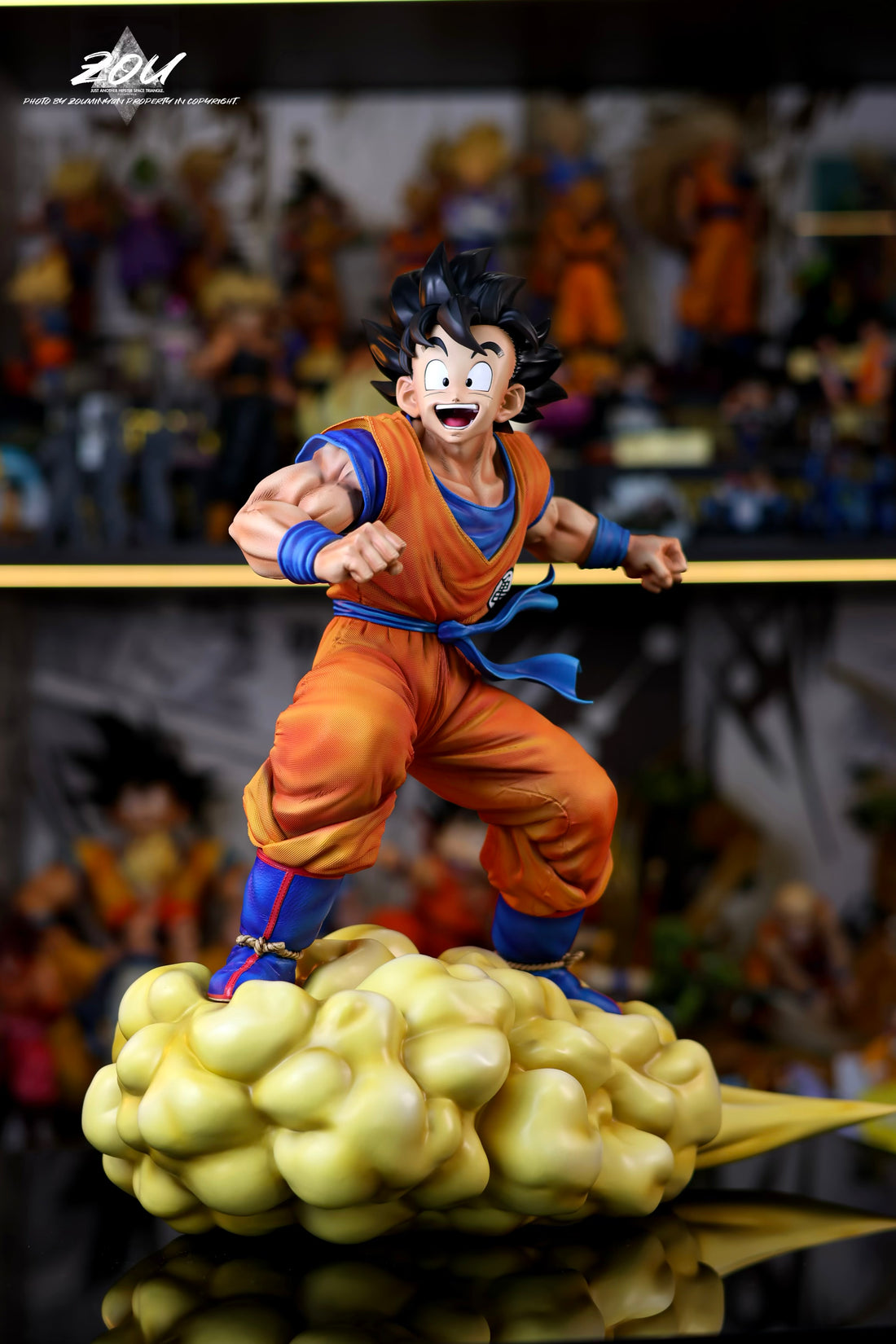 Dragon Ball Figure Class x Oracle Studio Goku On The Nimbus Cloud Resin Statue