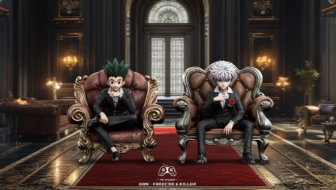 Hunter x Hunter PG Studio Sofa Gon Freecss x Killua Zoldyck Resin Statue