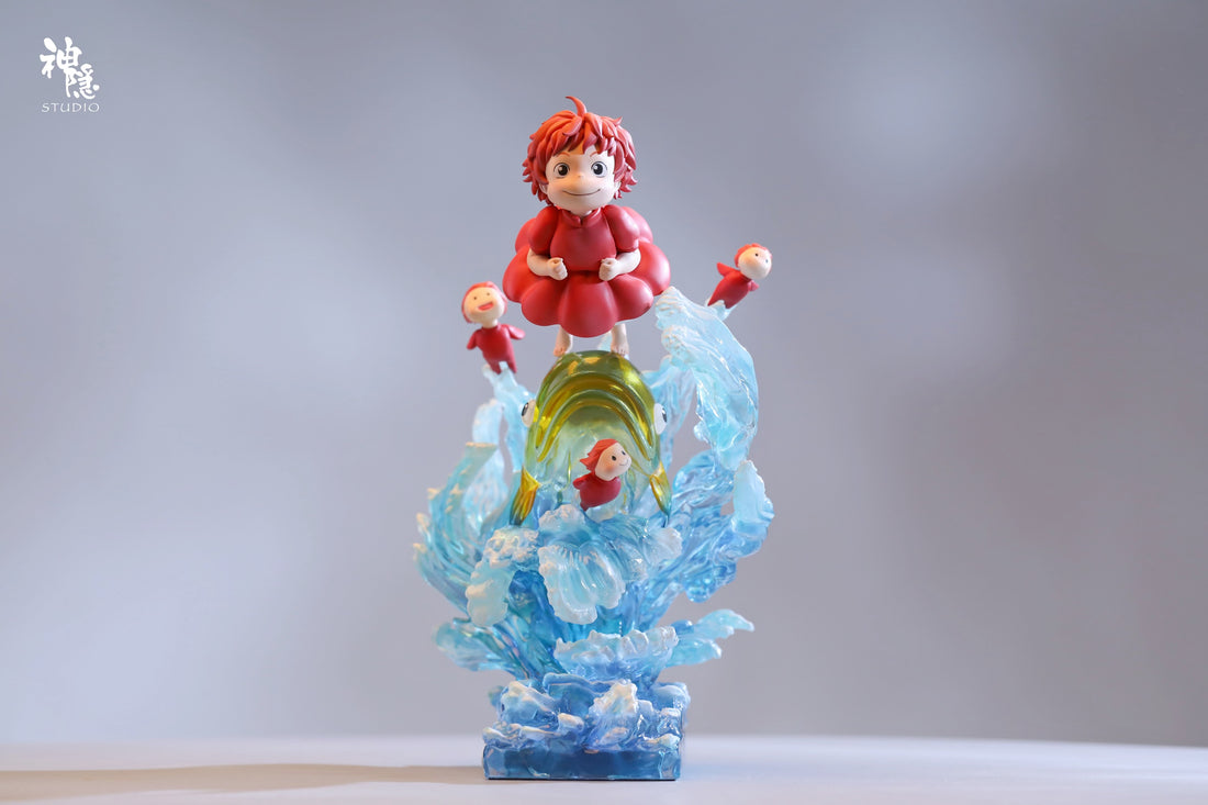 Ponyo ShenYin Studio Ponyo Goldfish no Himejou Resin Statue