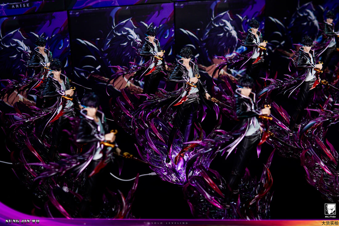 Solo Leveling NOC Studio Sung Jin Woo Resin Statue