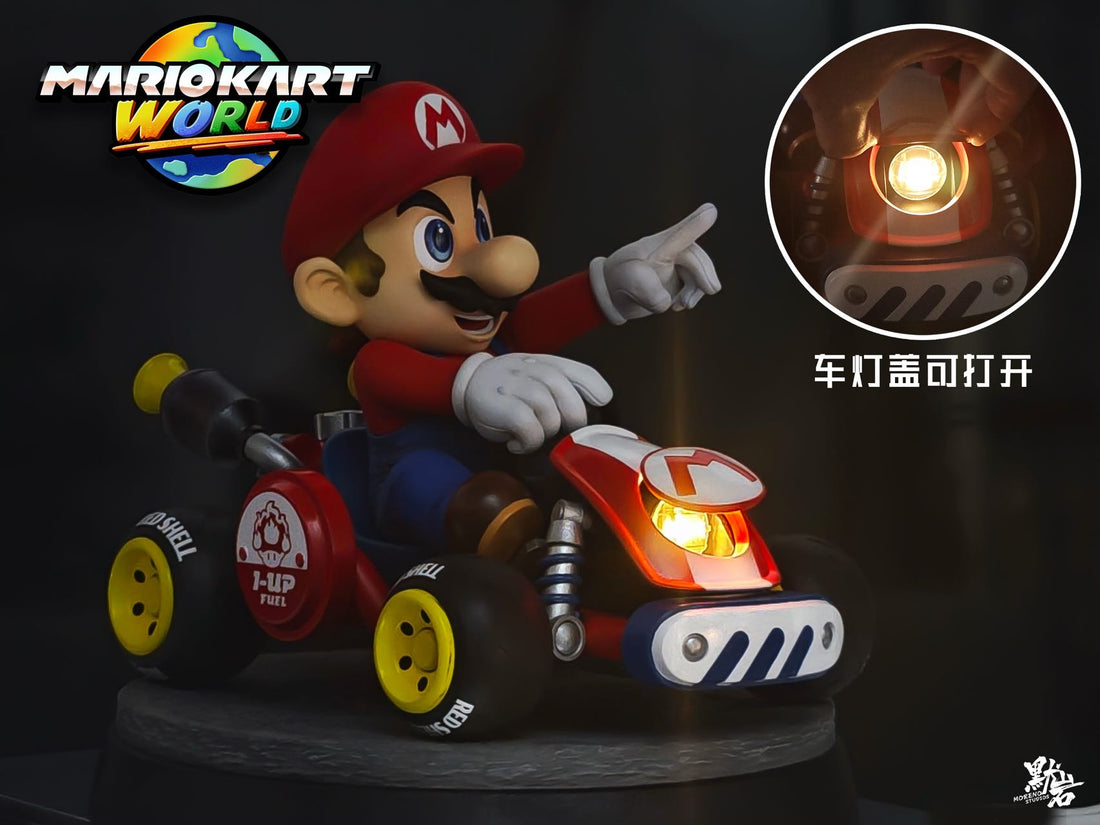 Mario Kart Moreno Studio Mariokart World Resin Statue