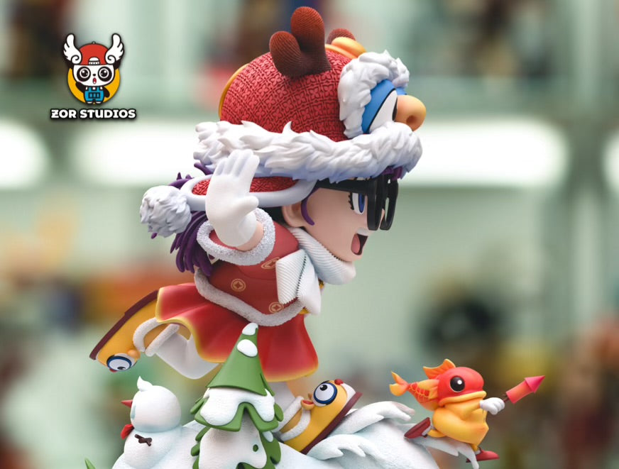 Dr Slump ZOR Studio Arale New Year Snake 2025 Resin Statue