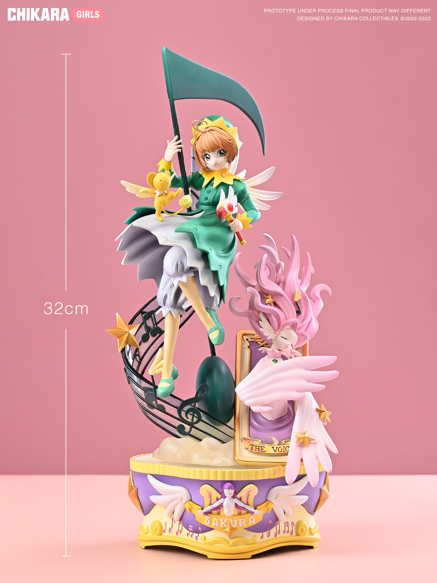 置物 sakura Cardcaptor Sakura Chikara Studio Sakura Kinomoto Resin Statue