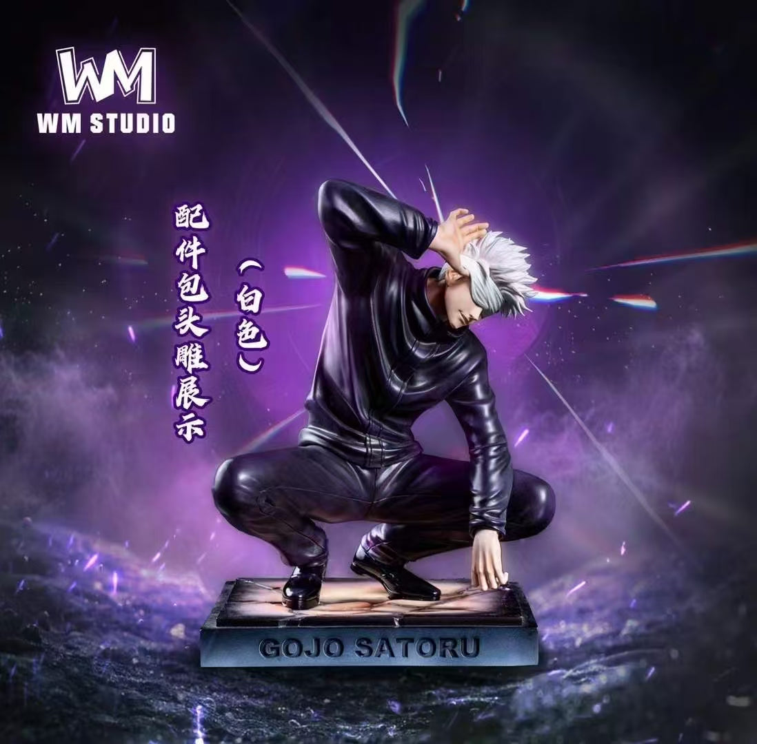 Jujutsu Kaisen WM Studio Squatting Gojo Sensei Resin Statue