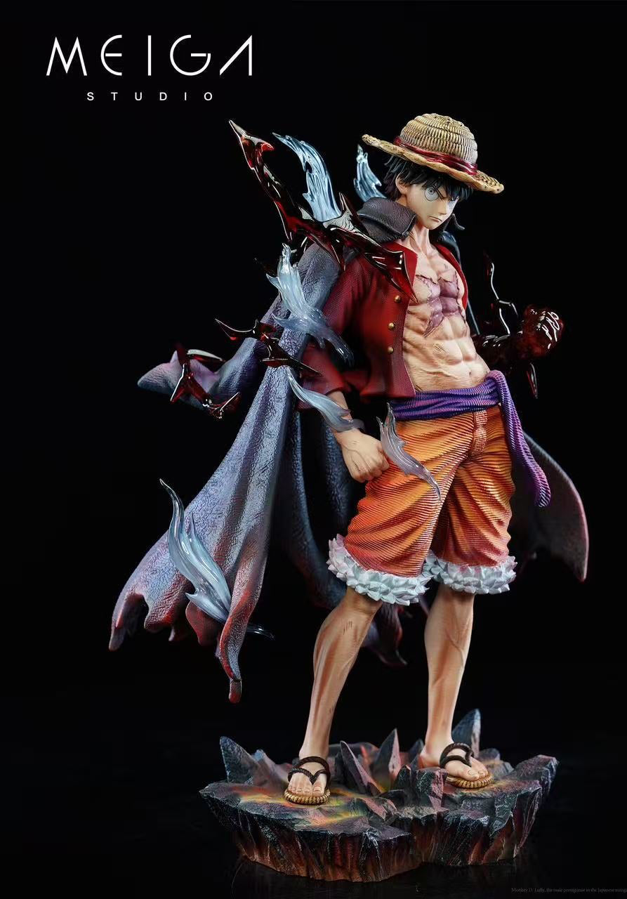 One Piece MeiGa Studio Luffy Resin Statue