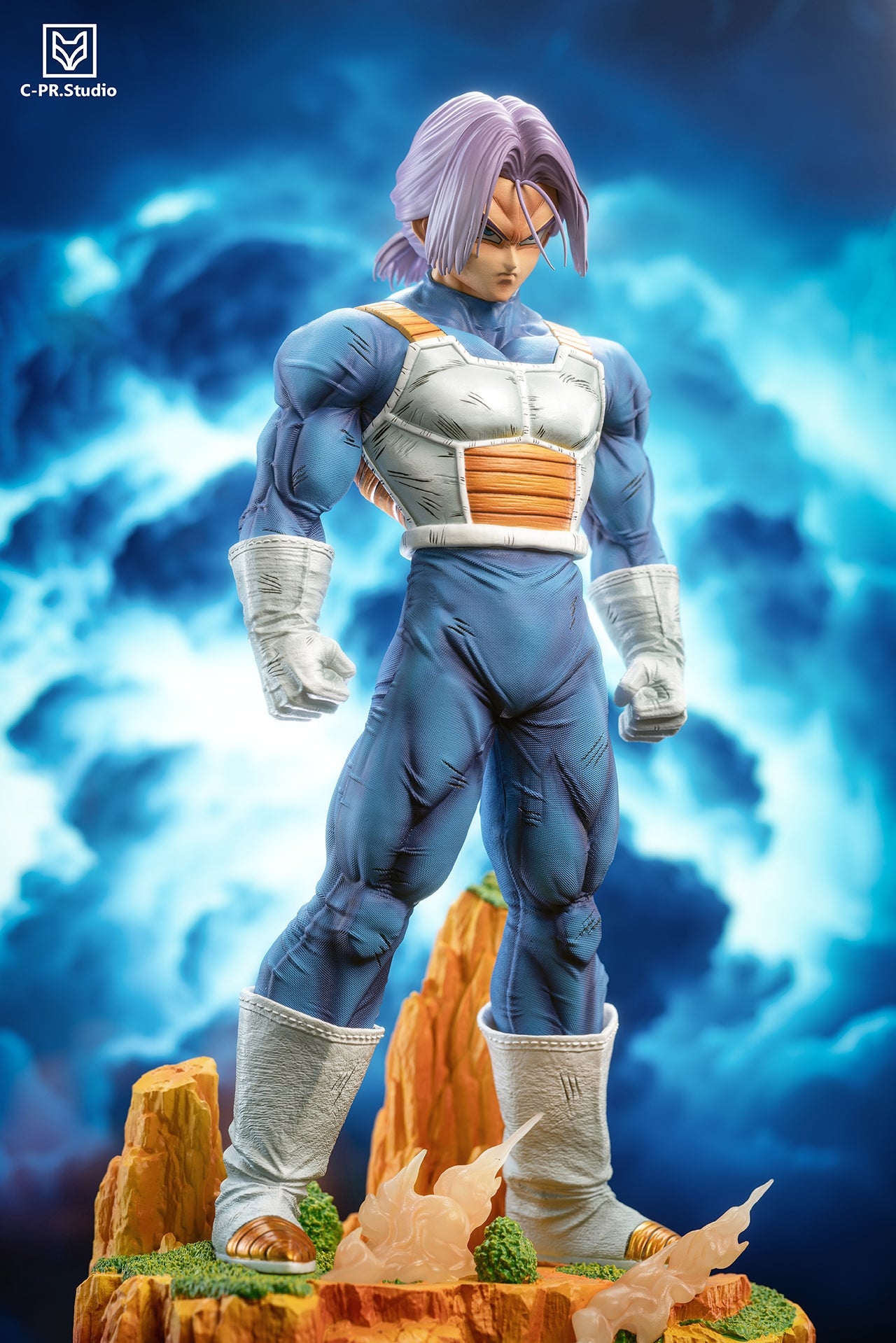 Dragon Ball Cpr Studio Trunks Saiyan Armor Resin Statue