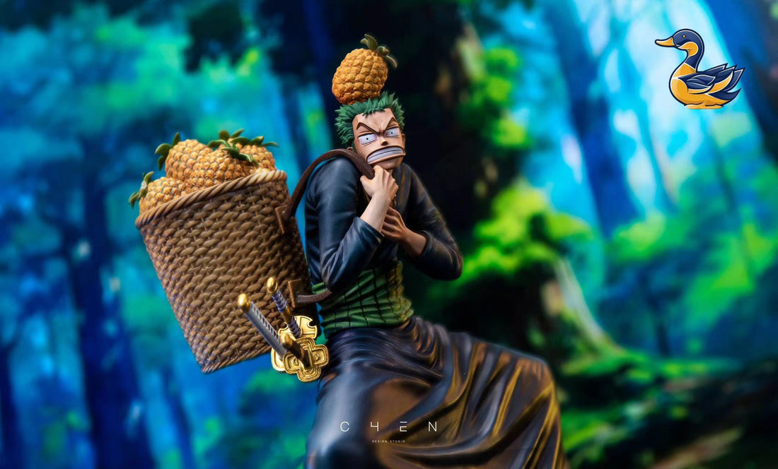 One Piece YN Studio Roronoa Zoro Pineapple Fall Resin Statue