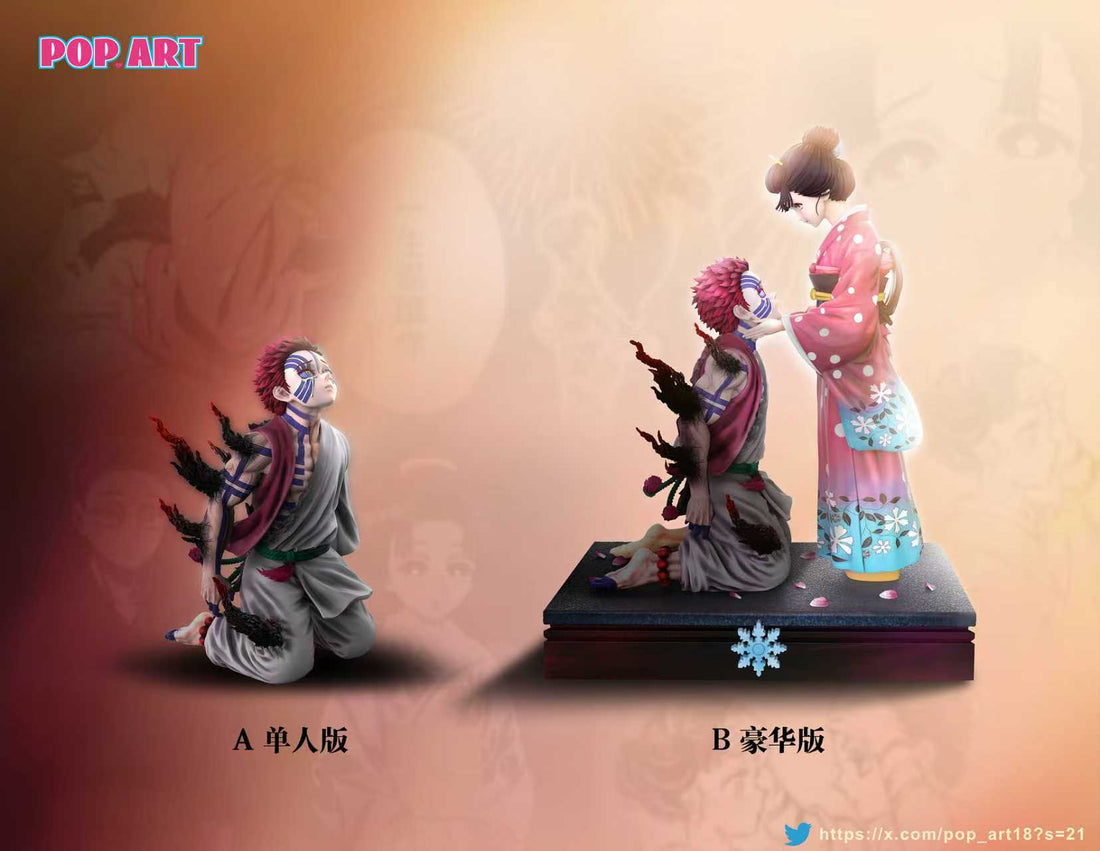 Demon Slayer Pop Art Studio Akaza x Koyuki Resin Statue