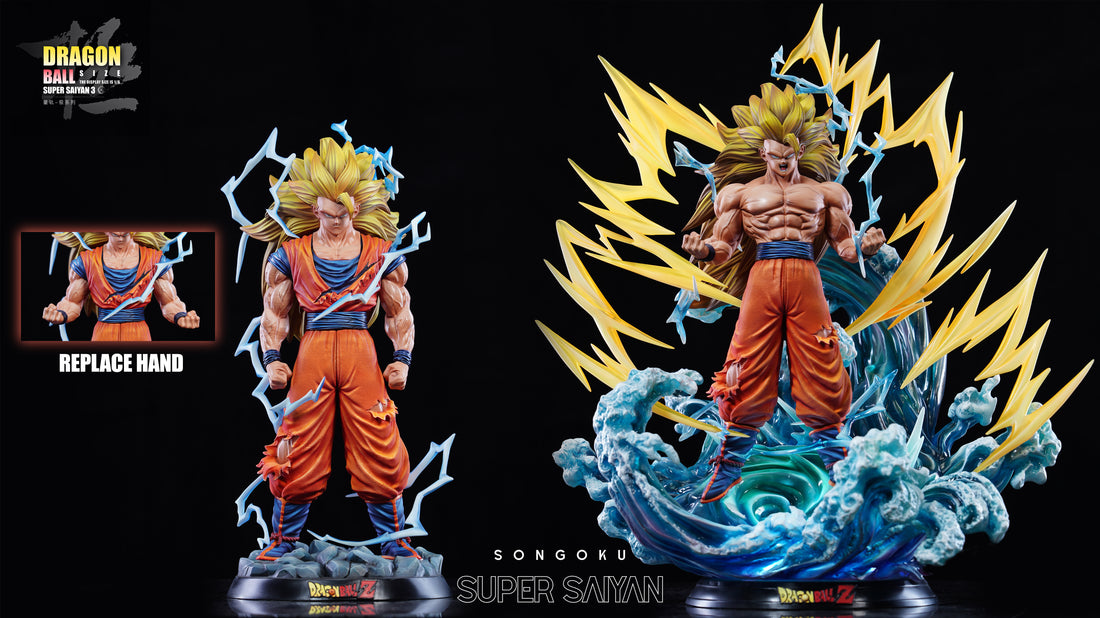 Dragon Ball XG Studio Super Saiyan 3 Goku Resin Statue