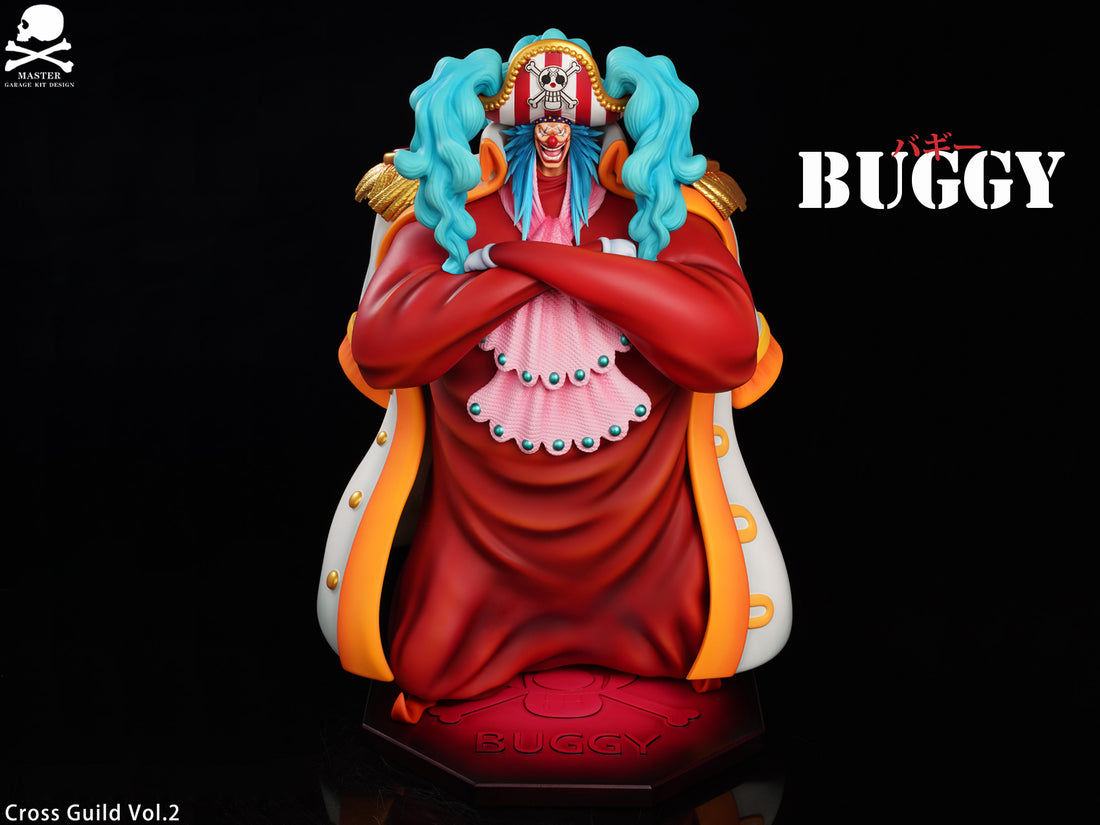 One Piece Master Studio Buggy x Galdino Resin Statue