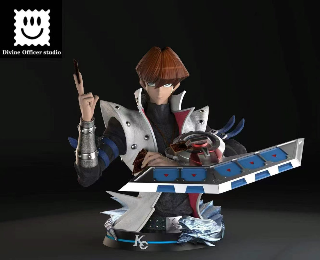 Yu-Gi-Oh! Divine Officer Studio Seto Kaiba Bust Resin Statue