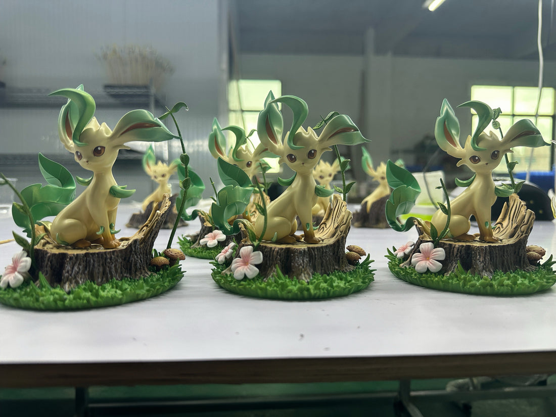 Pokemon Digital Monster Studio Leafeon Resin Statue