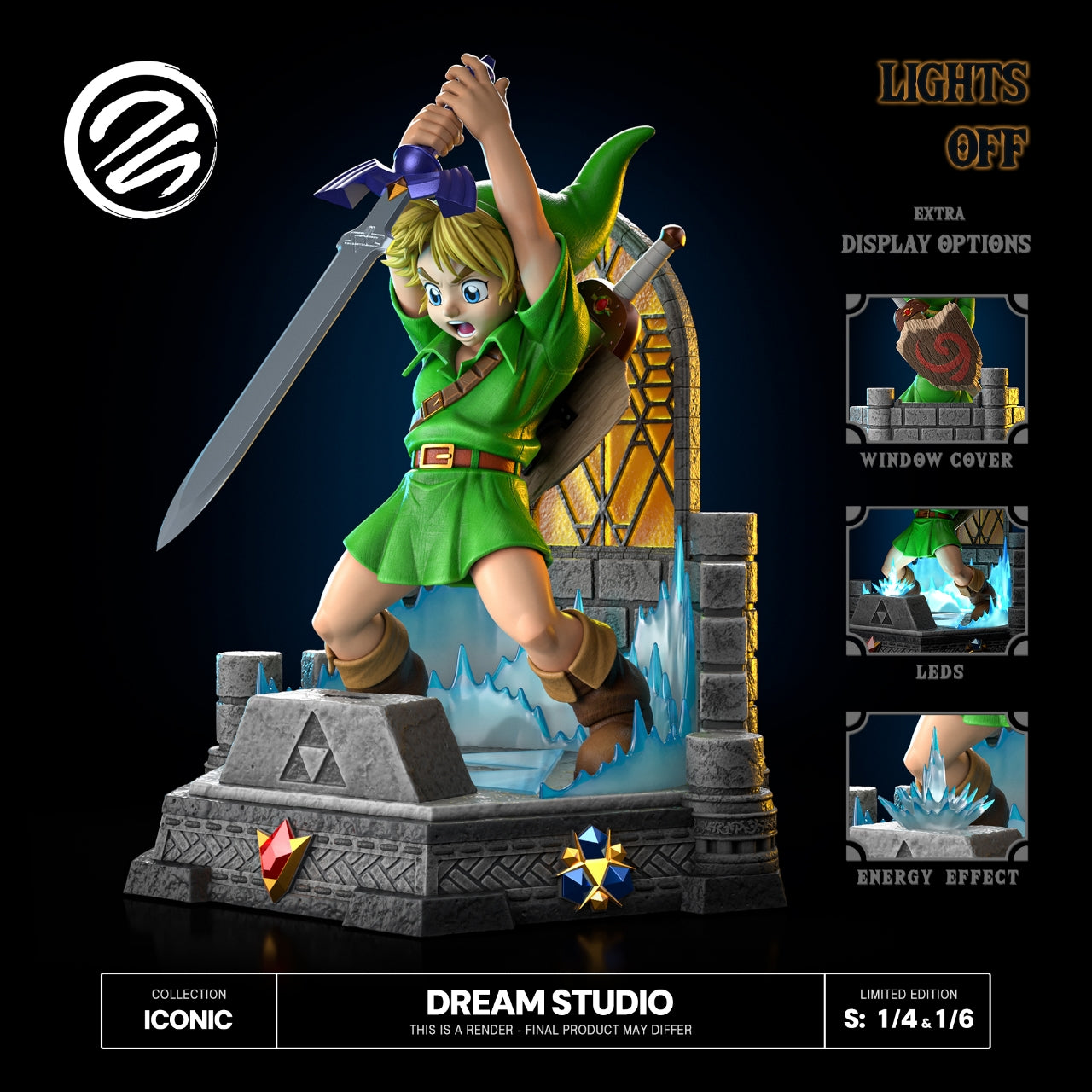 The Legend of Zelda Dream Studio Ocarina Of Time Link Pulling