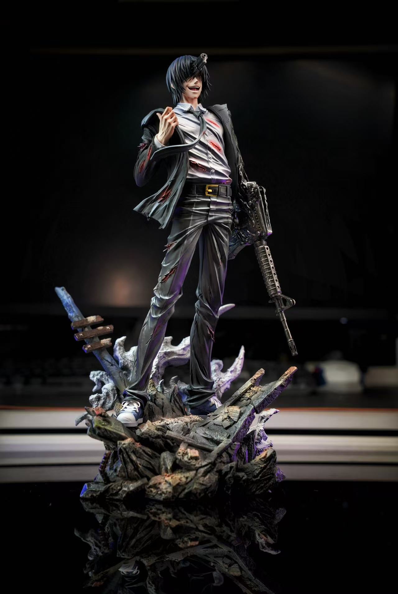 Chainsaw Man Dazzle x PG Studio Hayakawa Aki – ClubHouse Statues