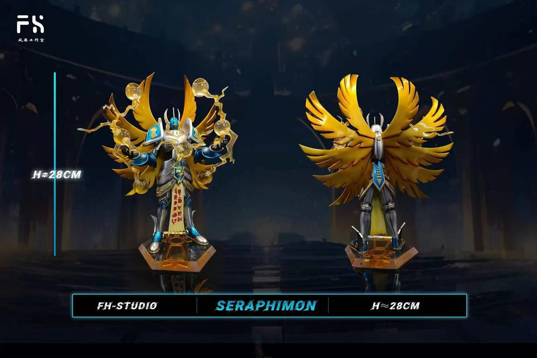 Digimon FH Studio Seraphimon Resin Statue