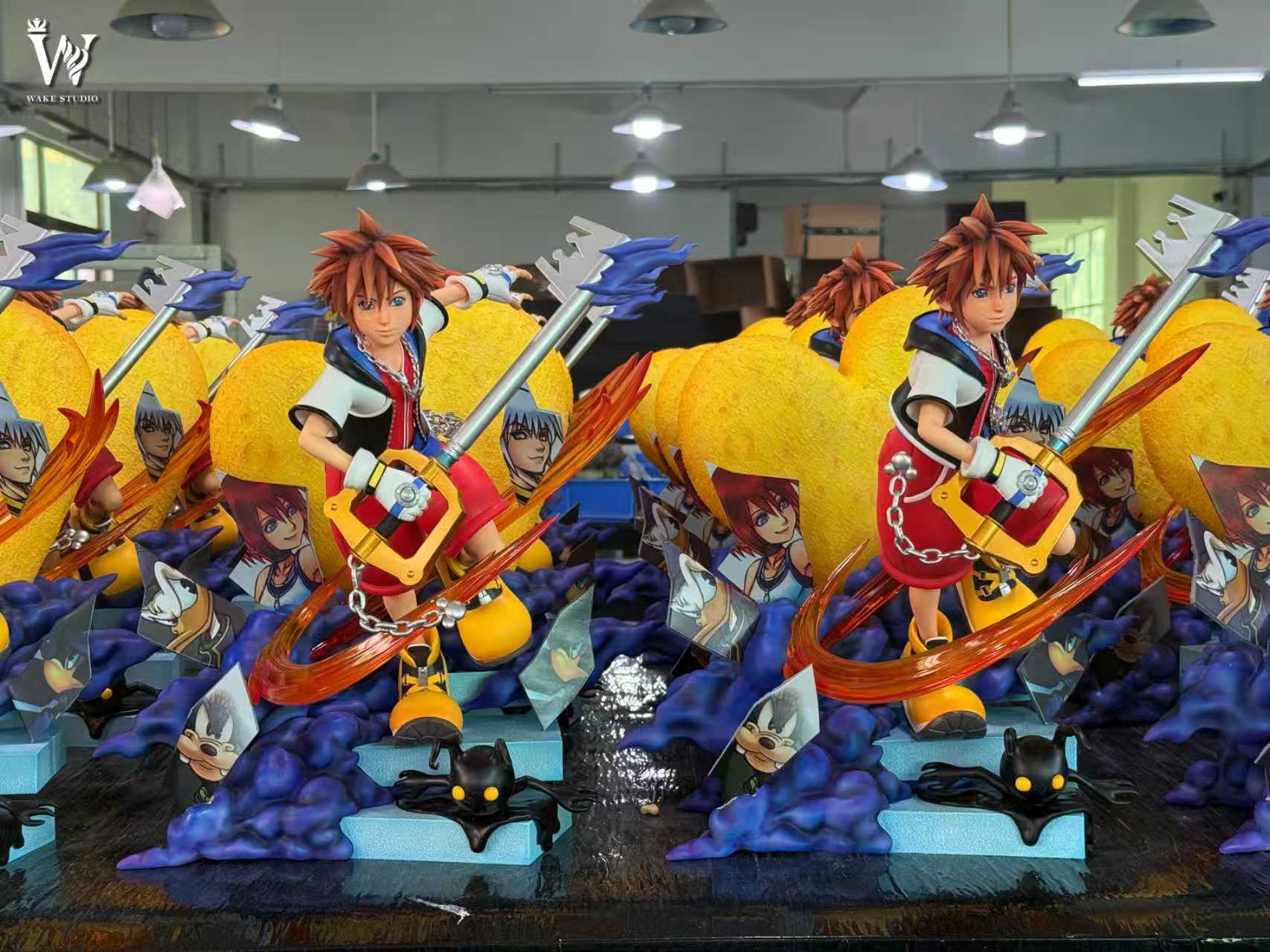 DEZERT CD&アクスタSORAセット Kingdom Hearts 2 Diorama - Sora Vs Roxas, Kingdom Hearts 3D