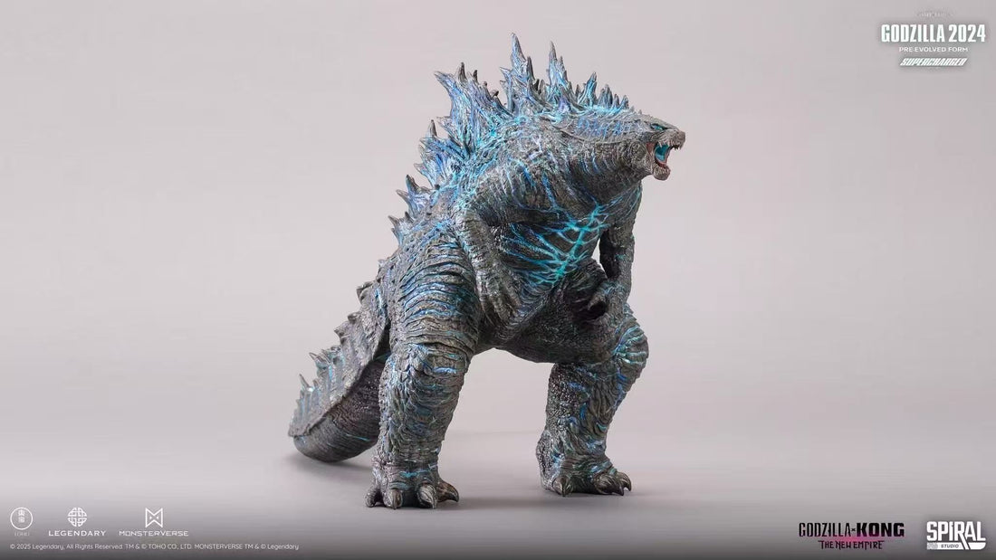 Godzilla Spiral Studio Pre-Evolved Form Supercharged Version Godzilla Licensed PVC Figure