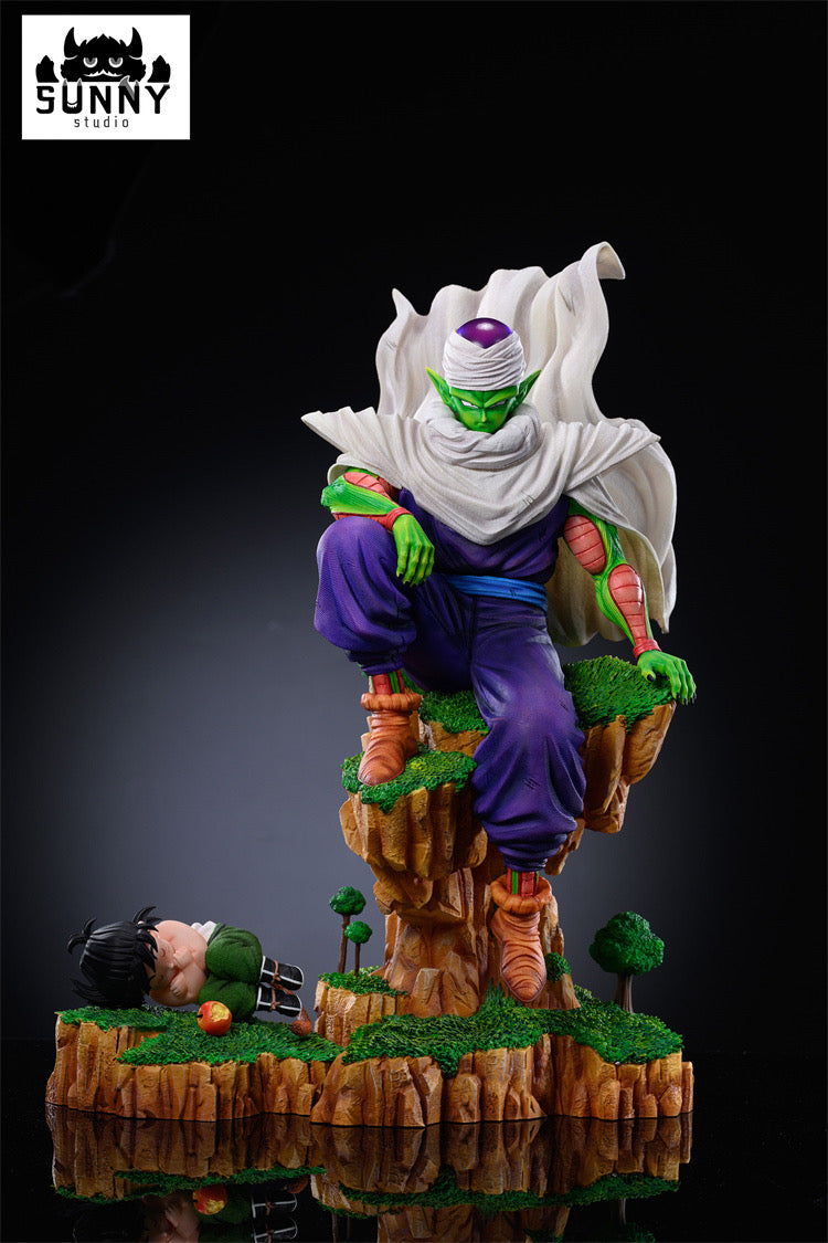 Dragon Ball Sunny Studio Sitting Piccolo x Sleeping Gohan Resin Statue