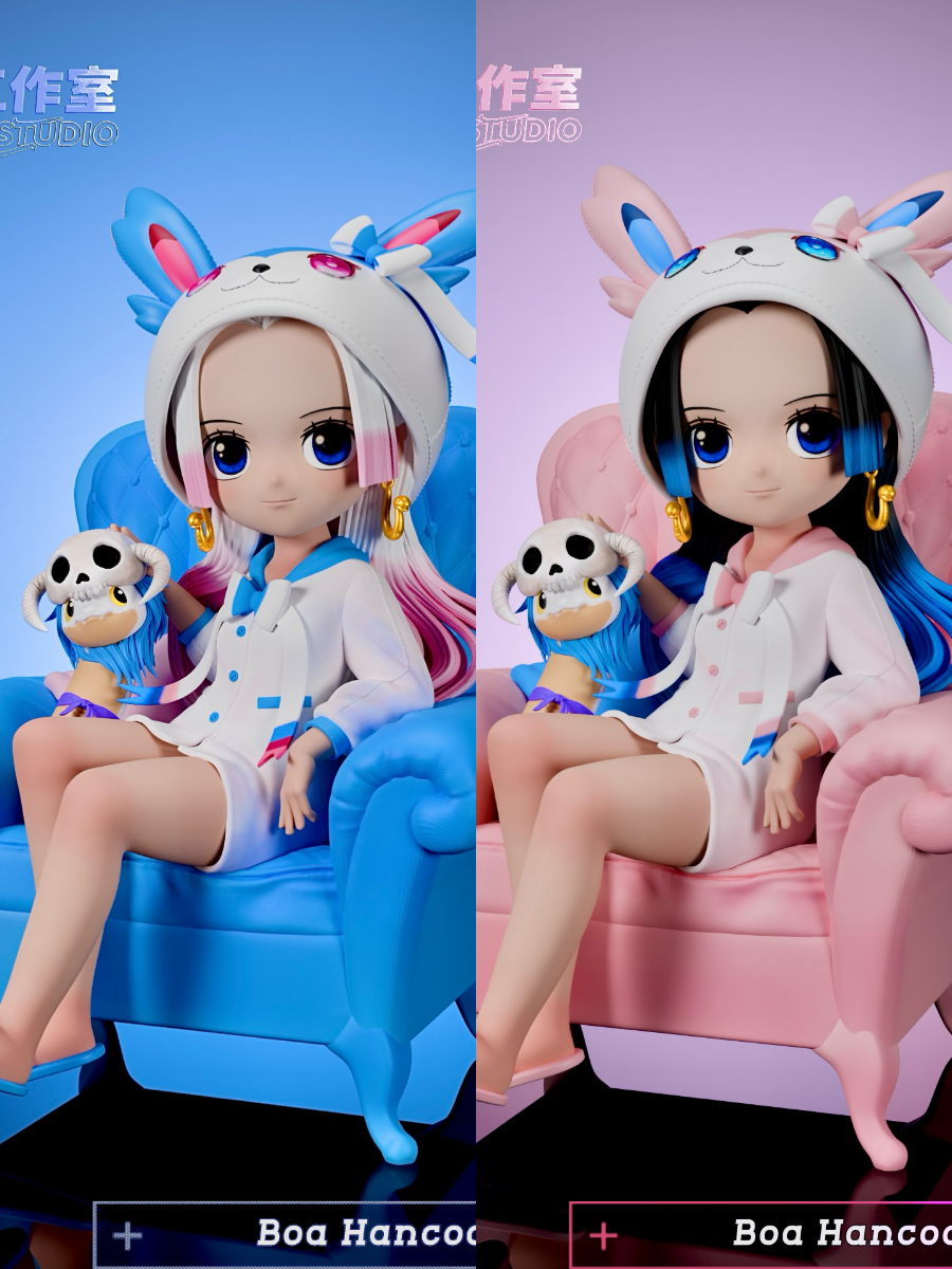 One Piece Super Guai Studio Child Boa Hancock Seated ClubHouse Statues one-piece-super-guai-studio-child-boa-hancock-seated-clubhouse-statues