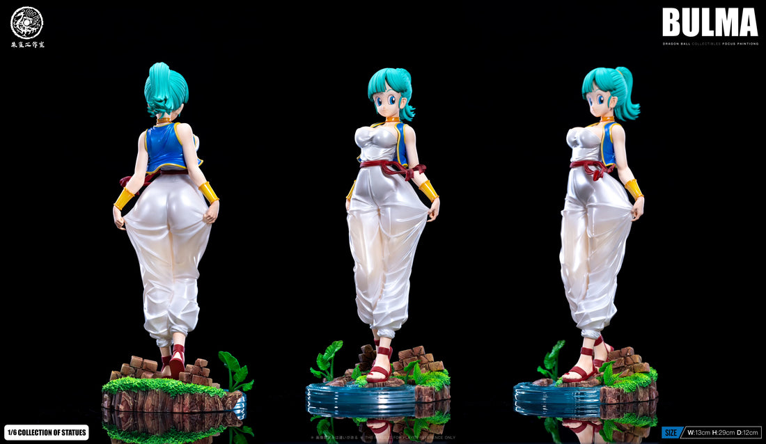 Dragon Ball ZQ Studio Bulma Resin Statue