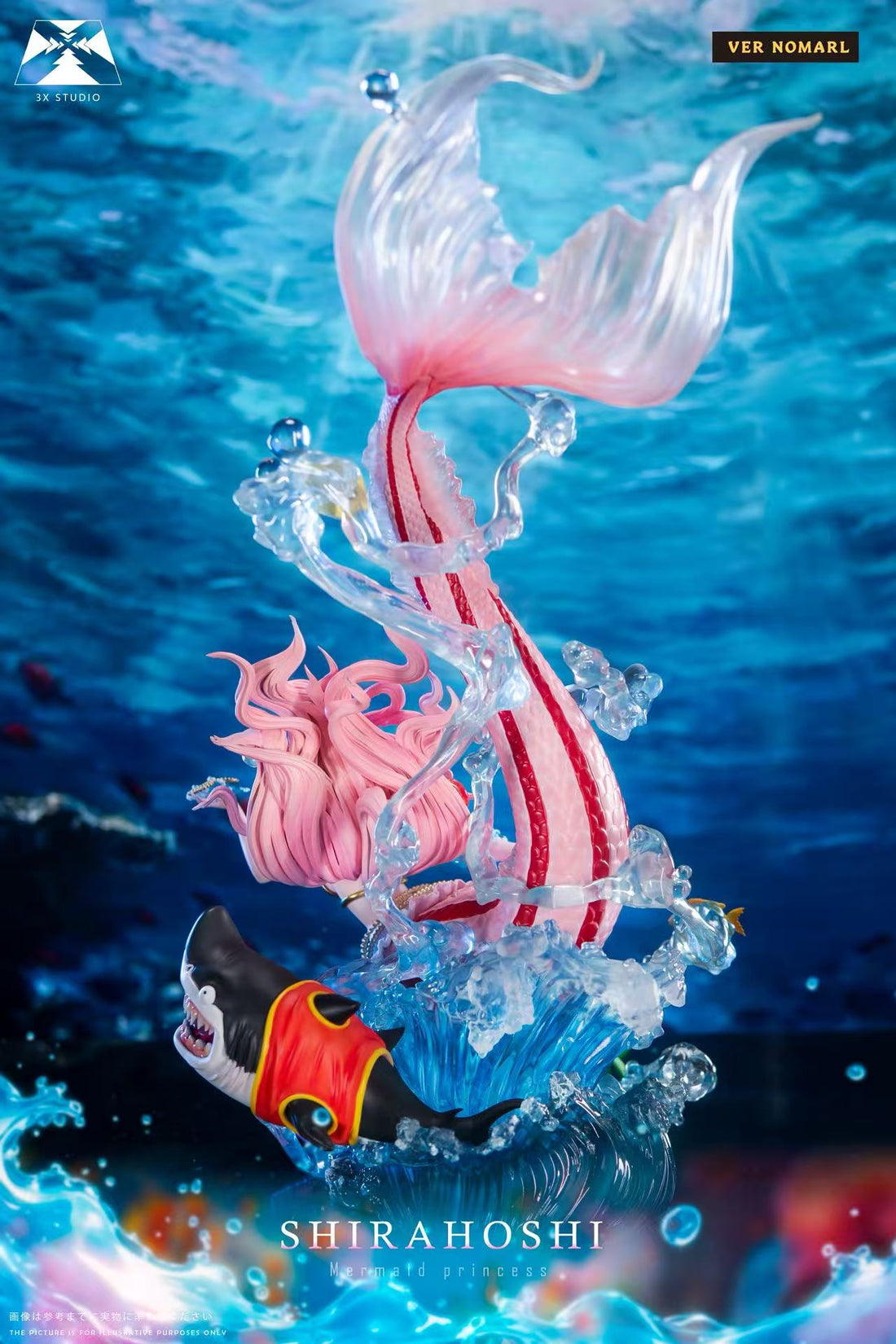 One Piece 3X Studio Shirahoshi Resin Statue
