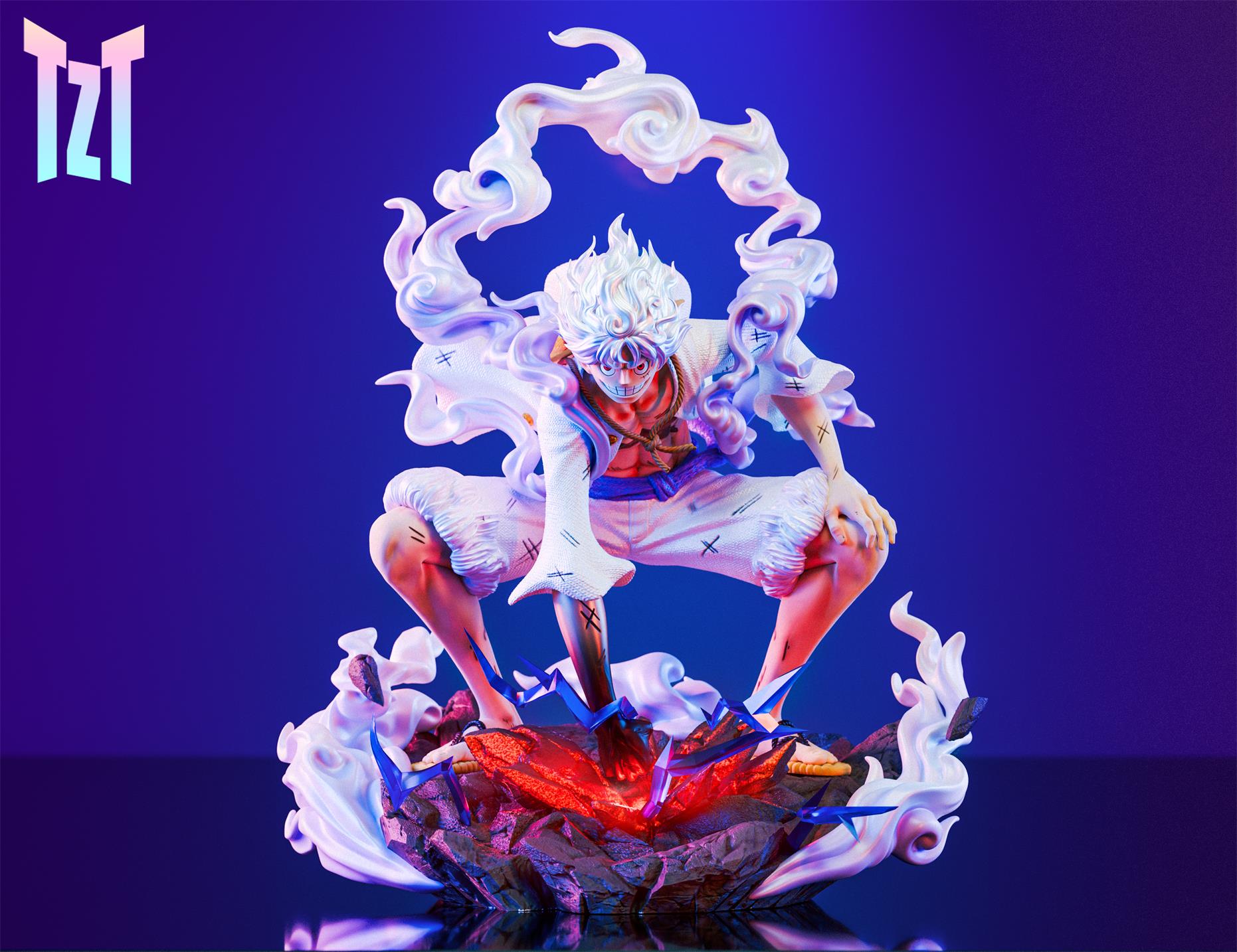 One Piece TZT Studio Nika Luffy V2 Resin Statue – ClubHouse Statues
