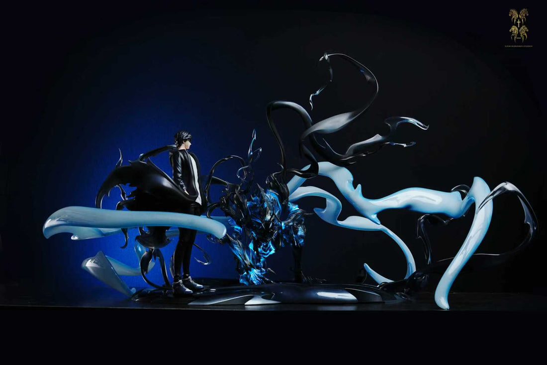 Solo Leveling Four Horsemen Studio Sung Jin Woo x Ant King Belle Resin Statue