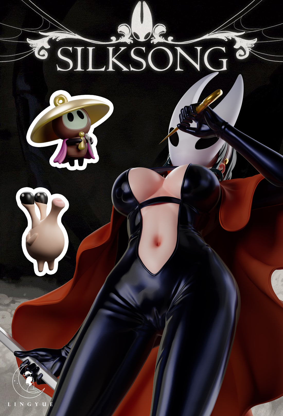 Spy x Family Ling Yue Studio Yor Forger Cos Silksong Hornet Resin Statue