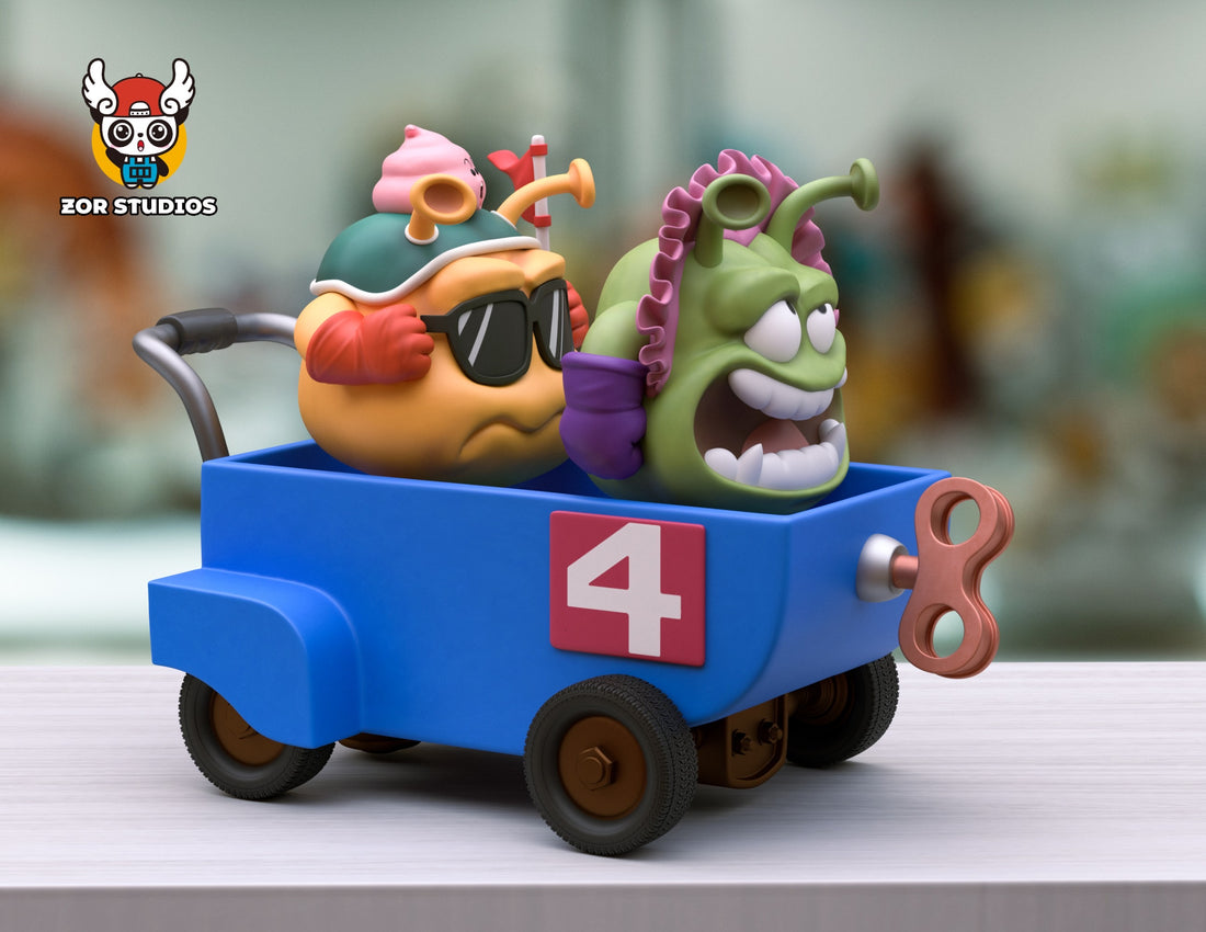 Dr Slump ZOR Studio King Nico x Retainers x Vehicles Resin Statue