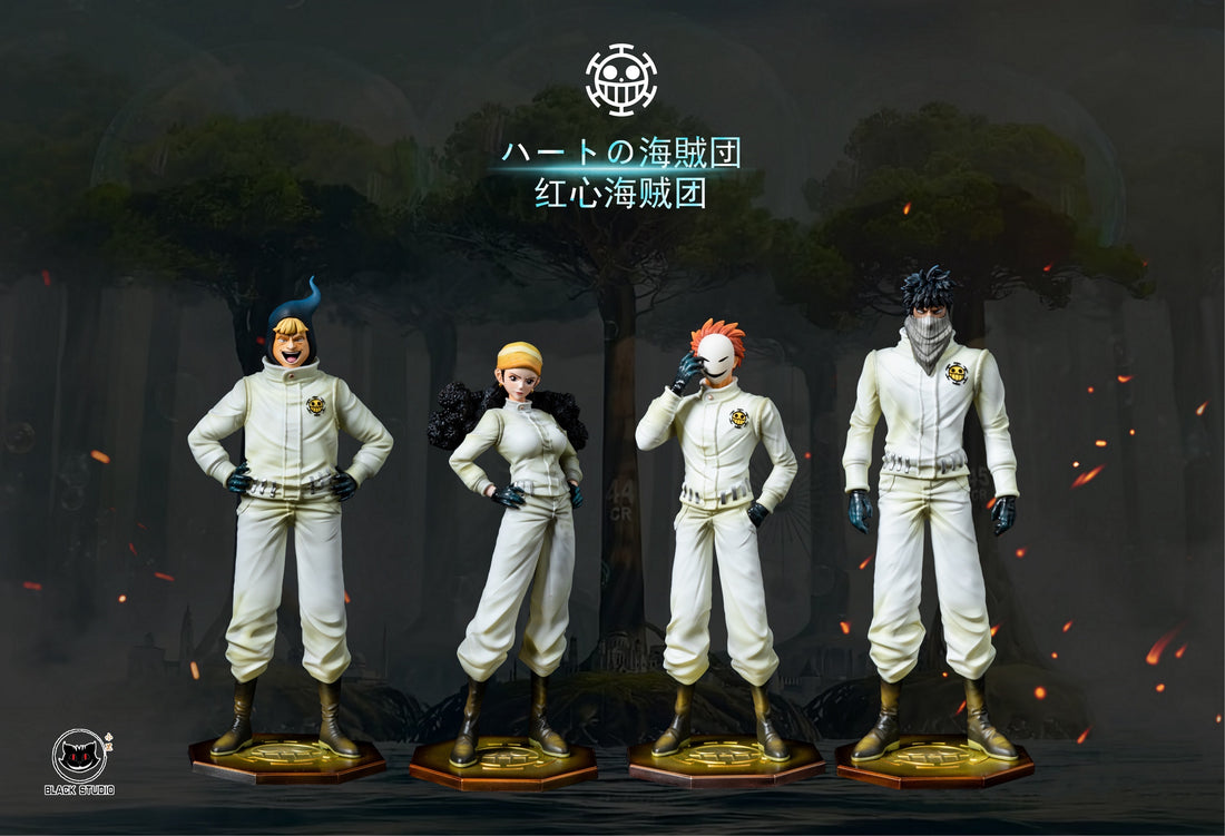 One Piece Black Studio Heart Pirates Resin Statue