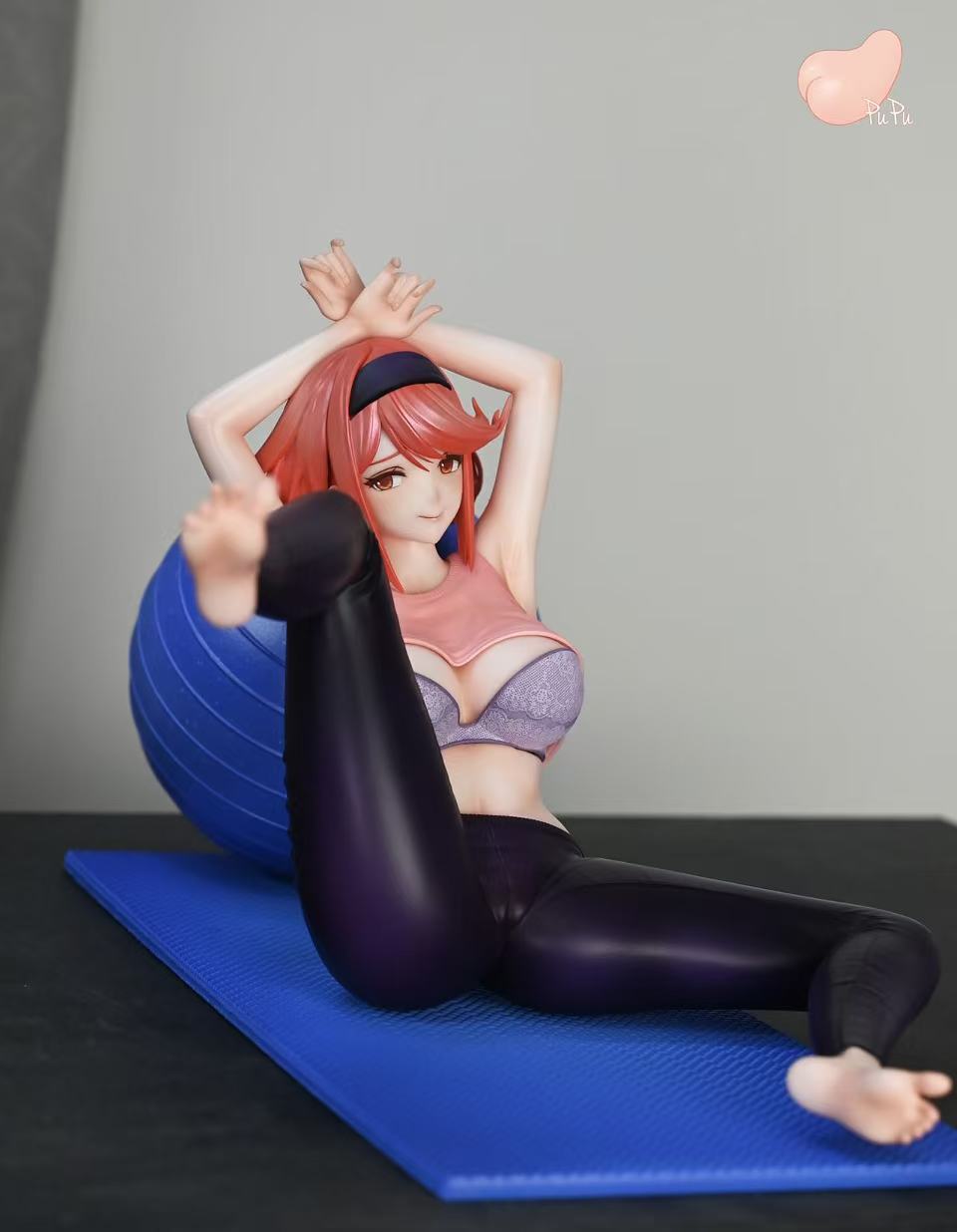 Xenoblade PuPu Studio Yoga Girl Pyra Resin Statue