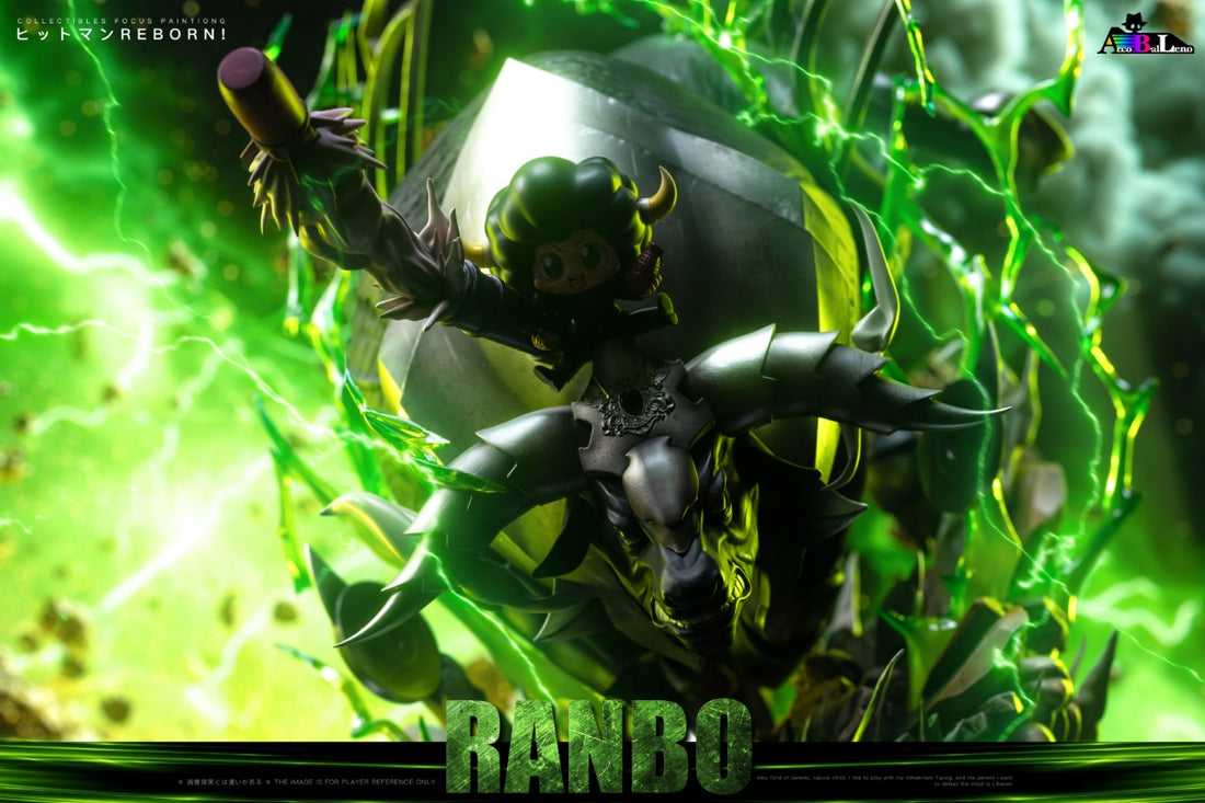 Katekyo Hitman Reborn Arcobaleno Studio Lambo Resin Statue