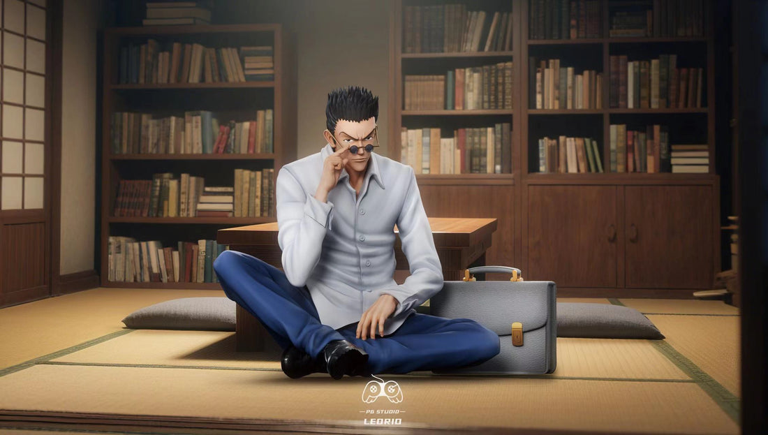 Hunter x Hunter PG Studio Leorio x Kurapika Sitting Pose Resin Statue