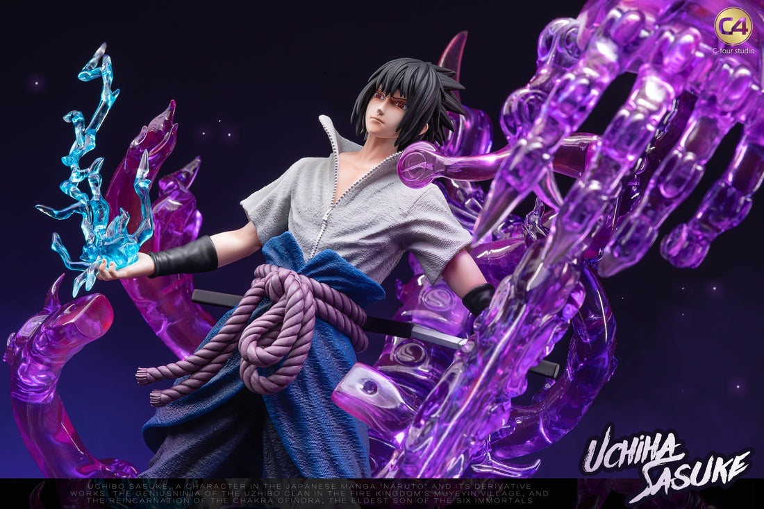 Naruto C4 Studio Sasuke Resin Statue